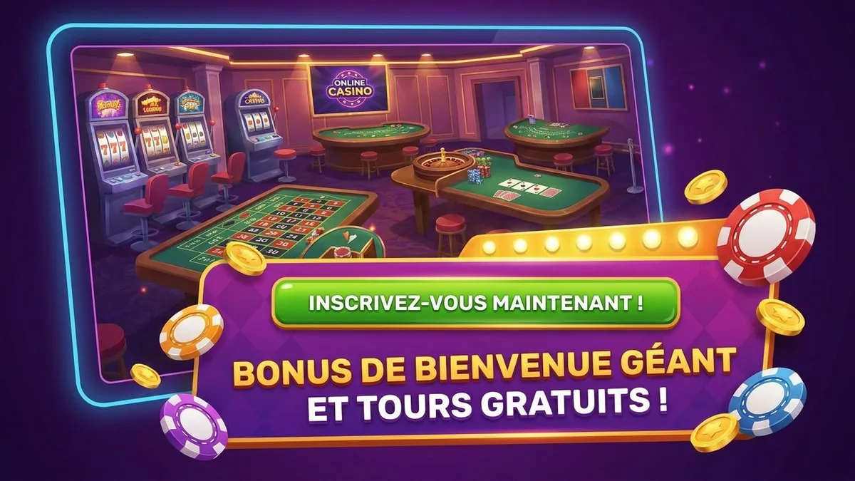 Inscription avec bonus